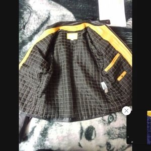 Wilson Leather Motorcycle Jacket Limited Edition M. Julien size L